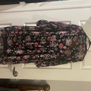 Vintage floral print torrid dress